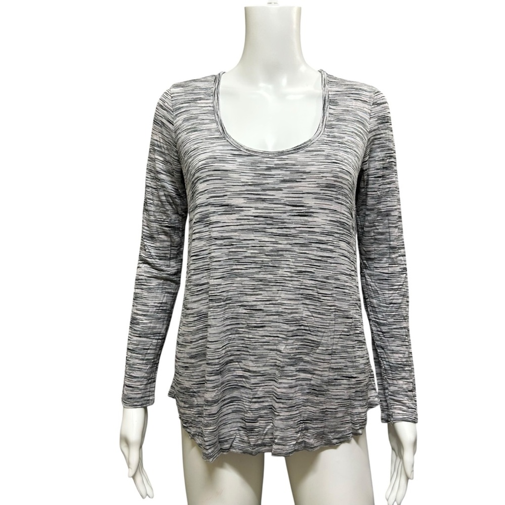 Wilfred Free Gray Heather Long Sleeve Top Size S